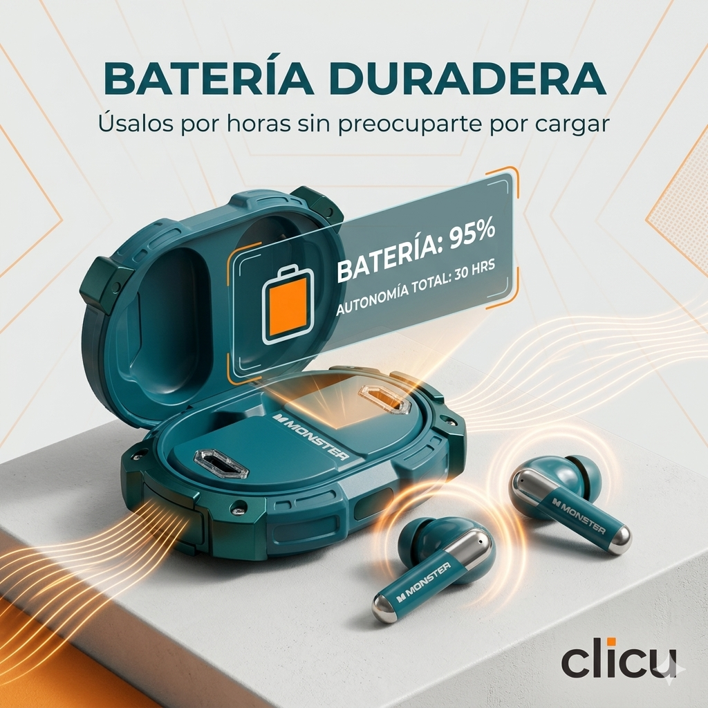 Audifonos Monster Xkt10 pro imagen 3