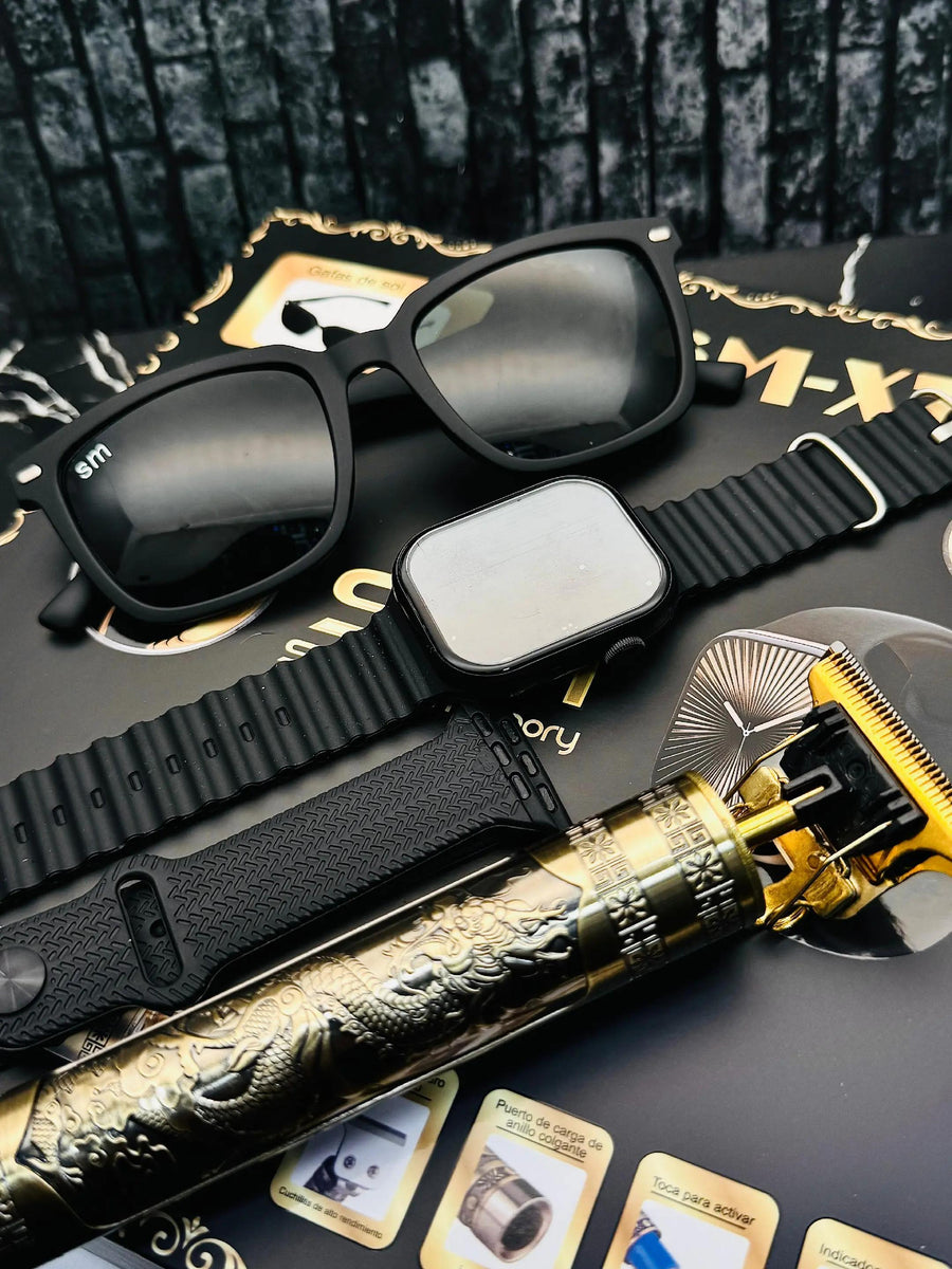 Combo sm-X7 (smartwatch + Gafas de sol + Patillera) imagen 6