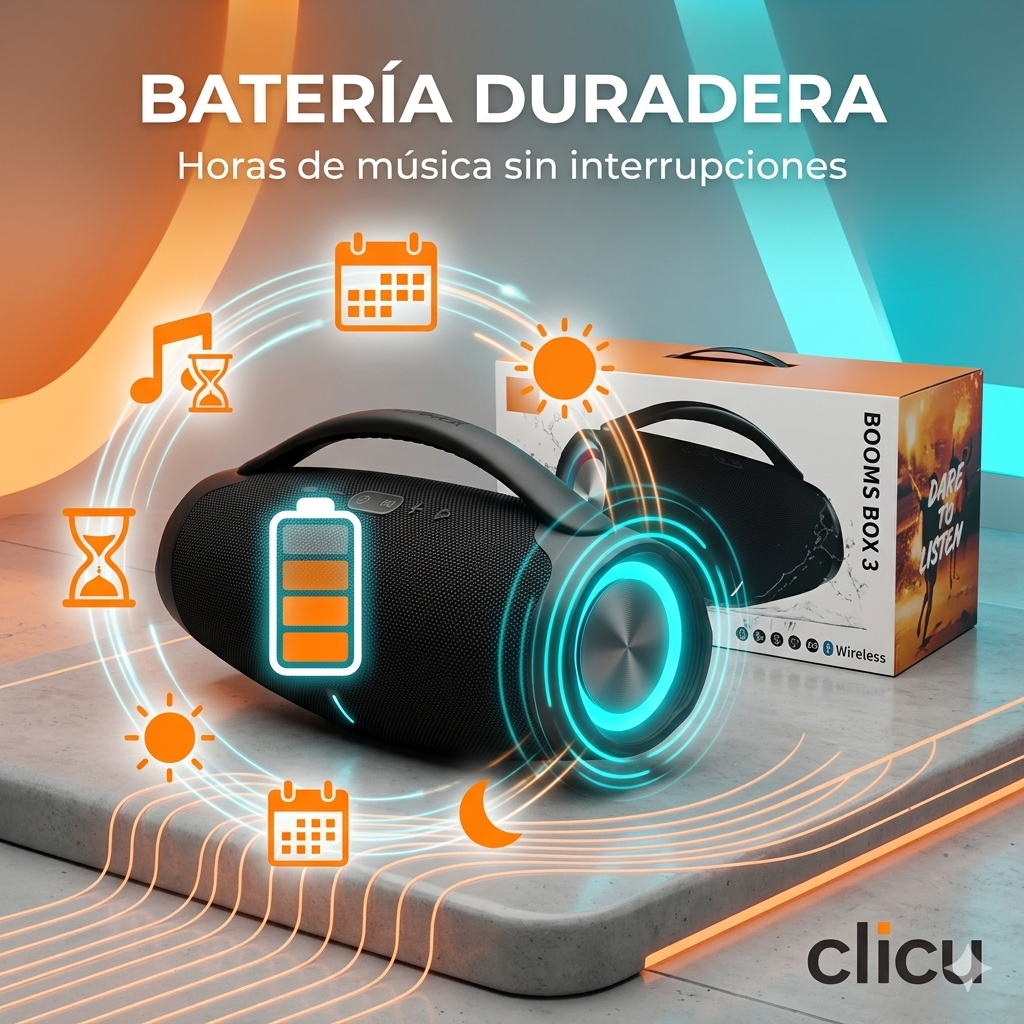 Parlante Bombox 3 Mini imagen 3