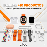 Combo Y40 (2 smartwatchs + 7 Correas + audifonos + Cargador ) 3