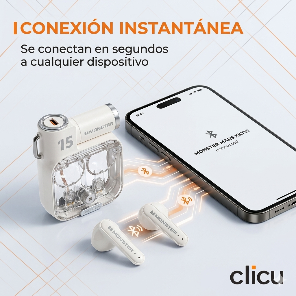 Audifonos Monster Xkt15 imagen 3