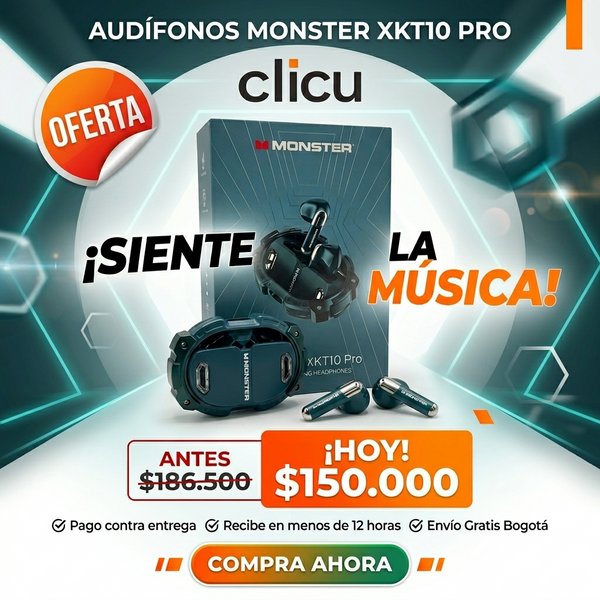 Audifonos Monster Xkt10 pro