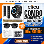 Combo sm-X7 (smartwatch + Gafas de sol + Patillera) 1